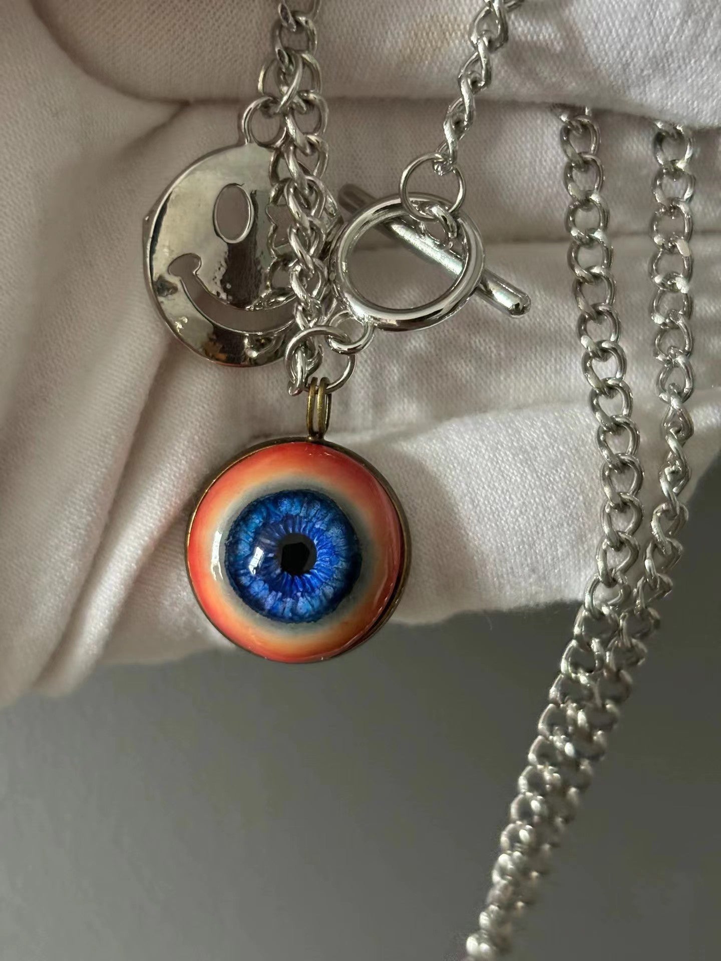 Blue Eyeball Pendant