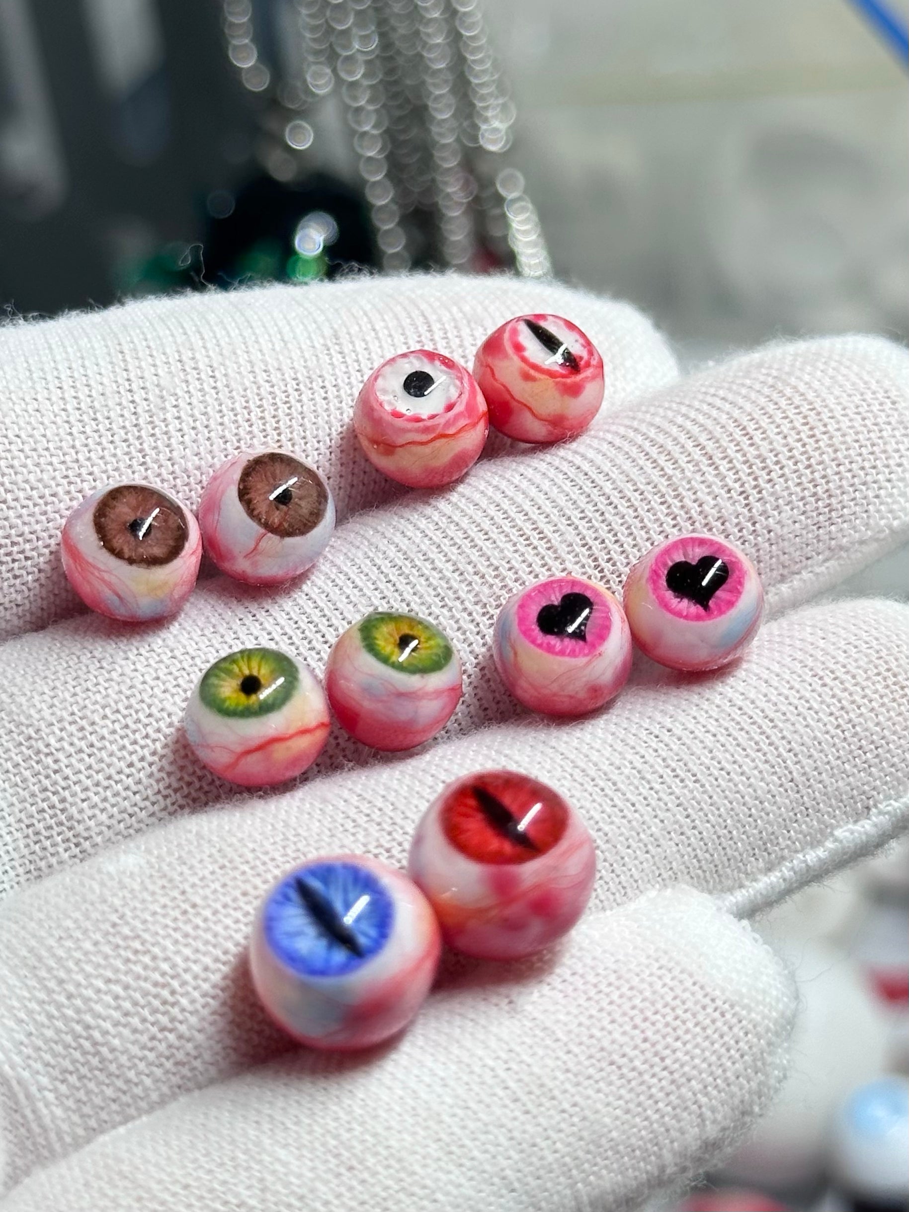 Large Eyeball Stud Earrings