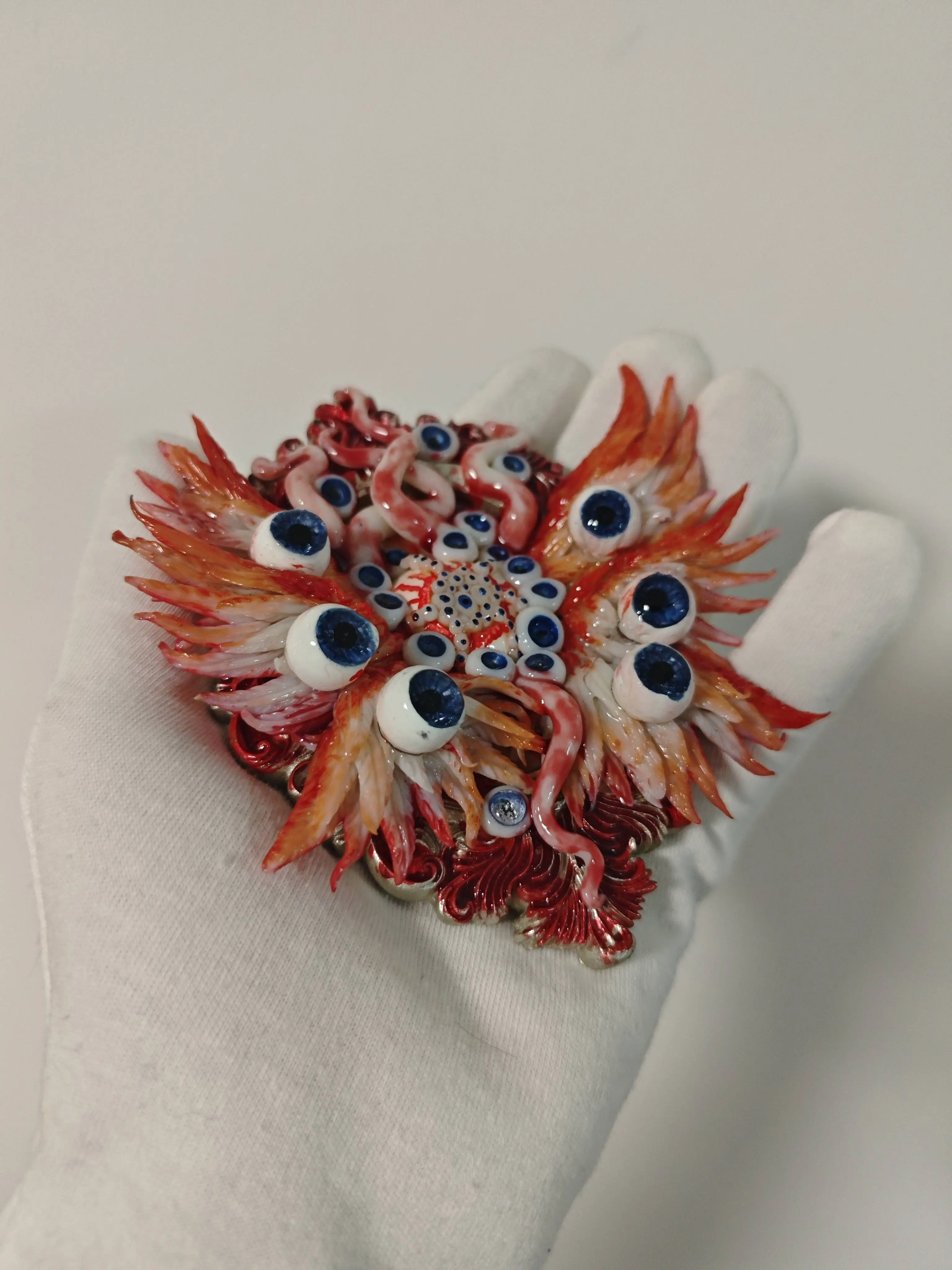 Multi-Eye Art Refrigerator Magnet