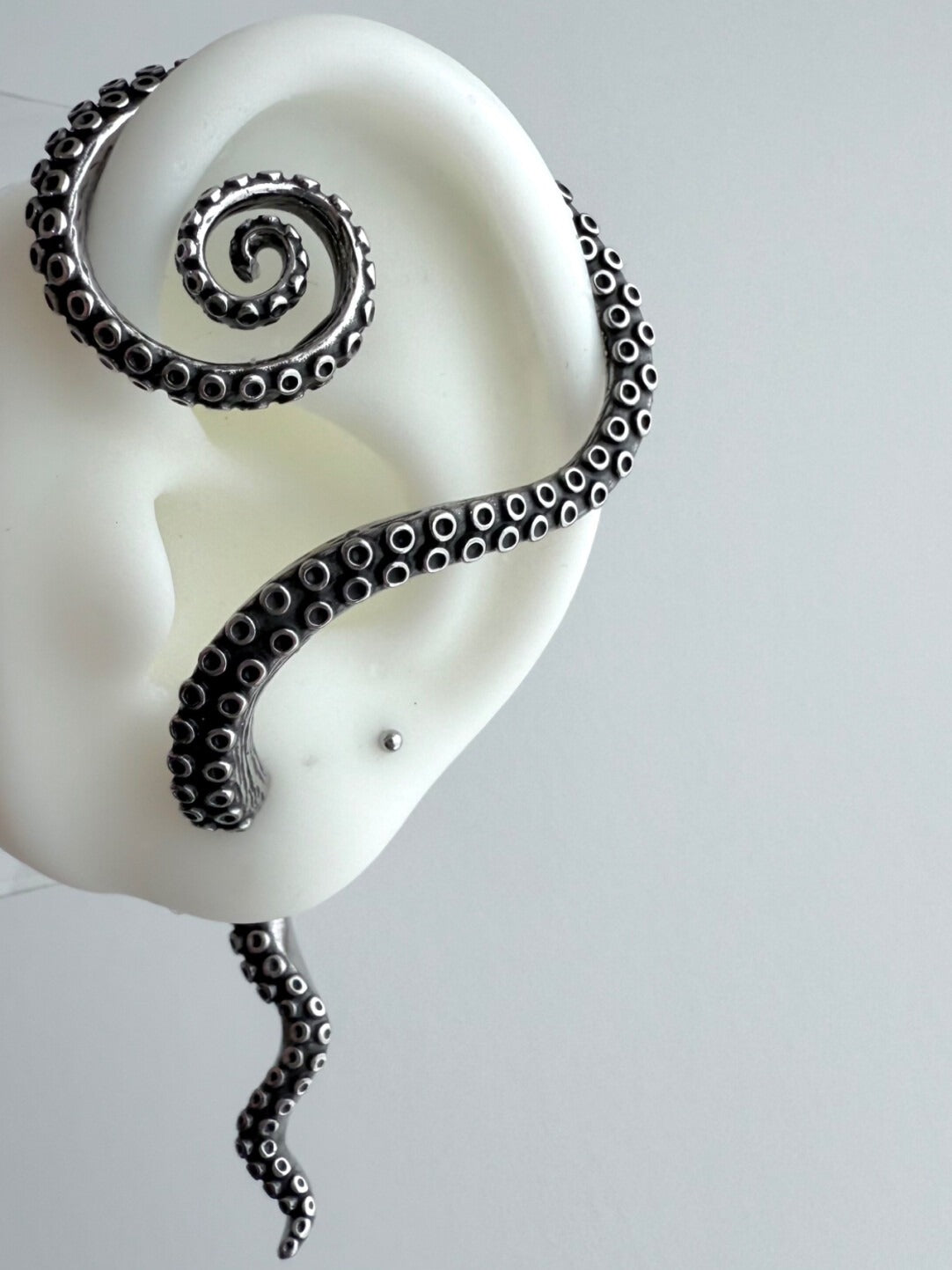 Octopus Tentacle Stud Earrings