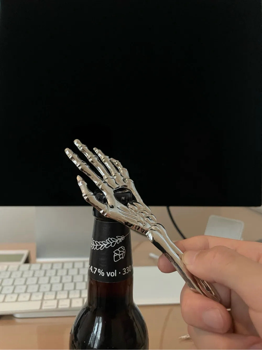 Skeleton Hand Bottle Opener