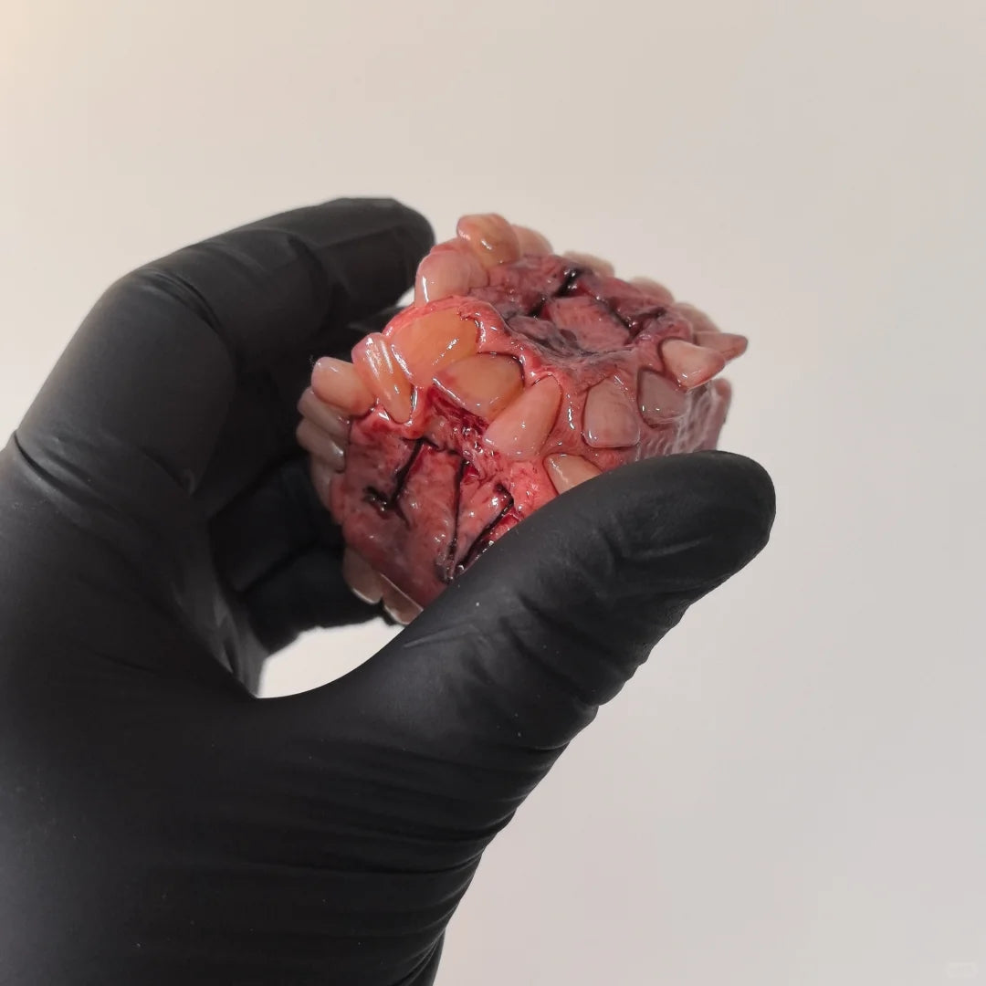 Roman Numeral Teeth Dice Ornament