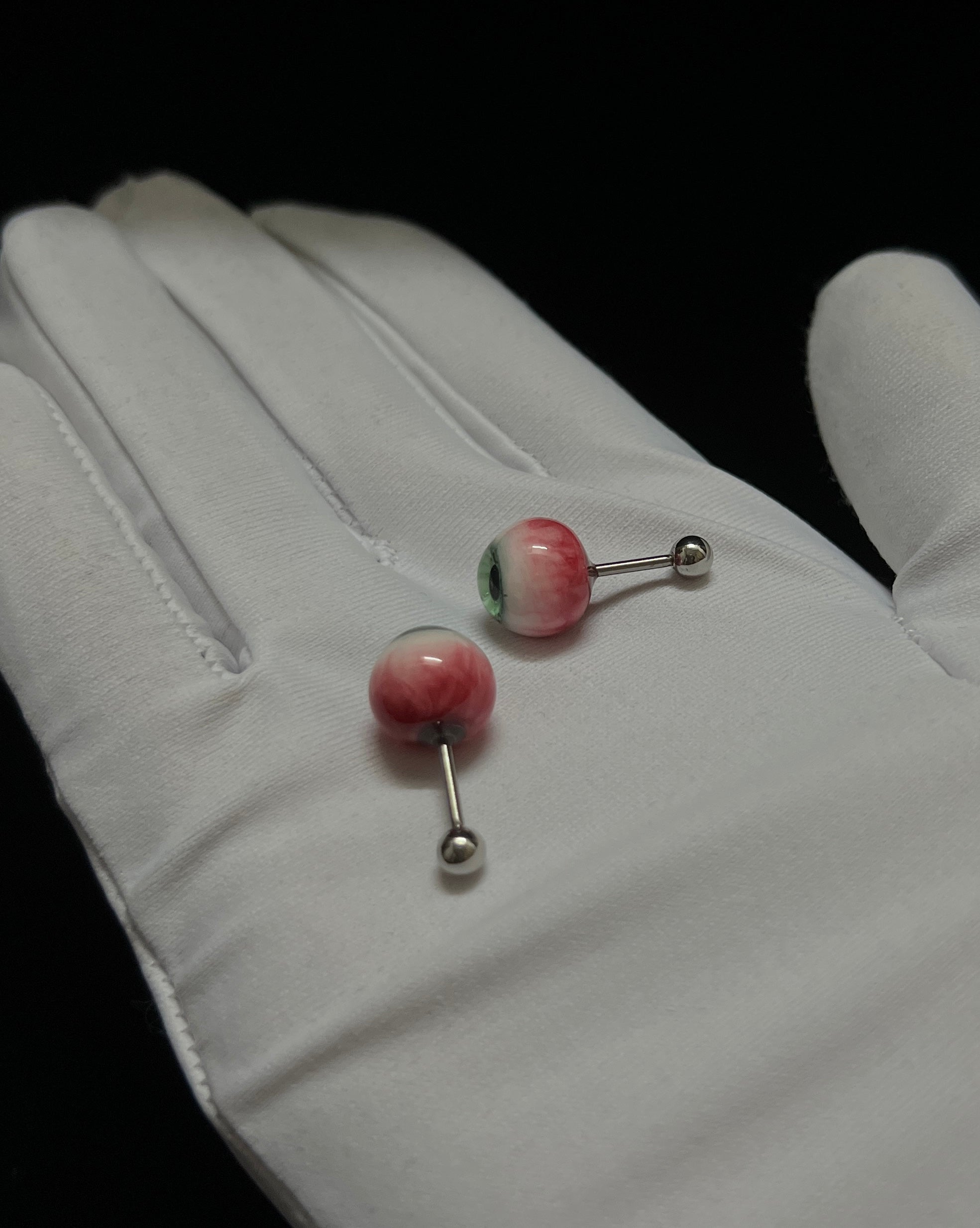Eyeball Stud Earrings