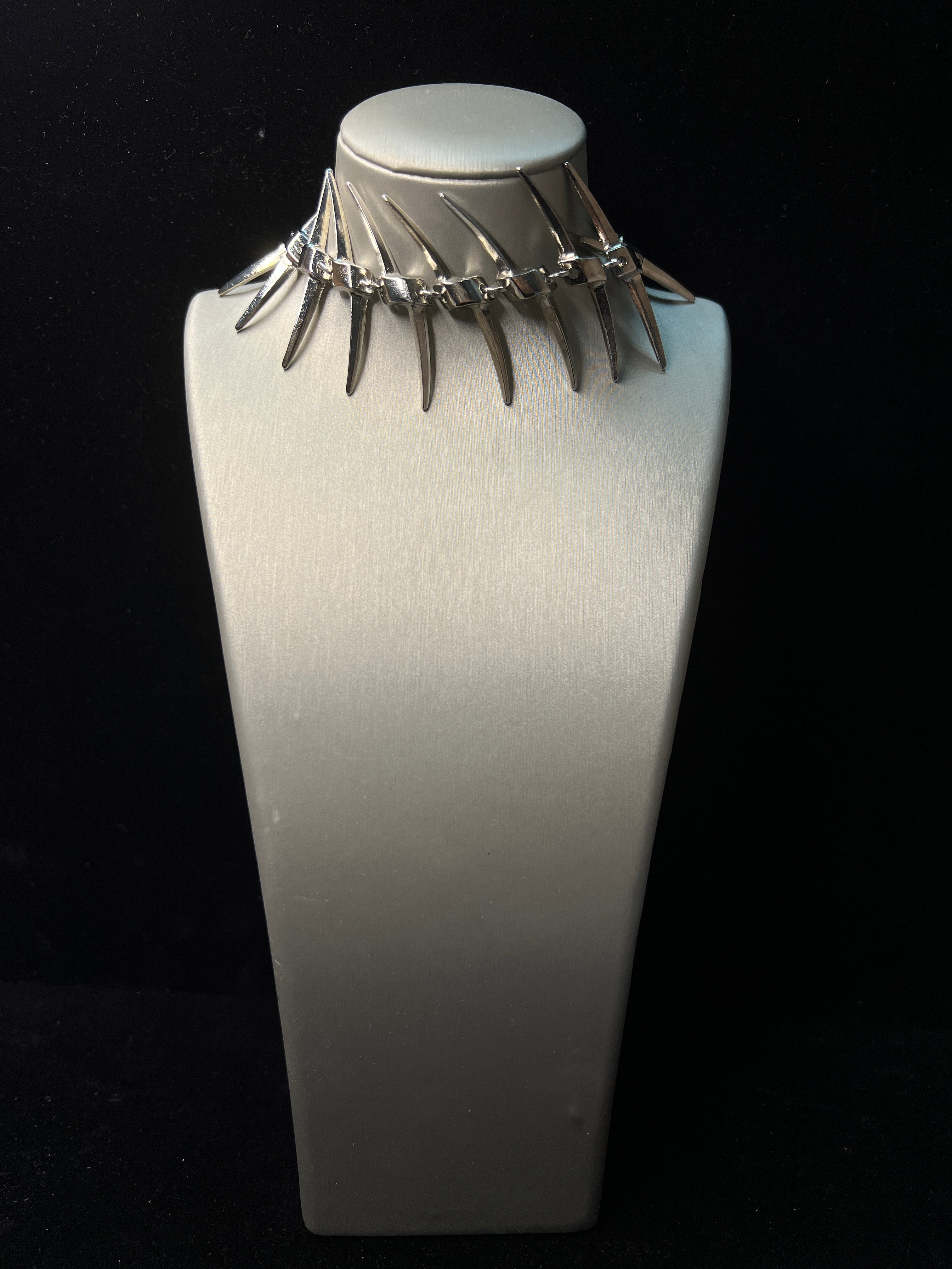 Spiked Chain Collar