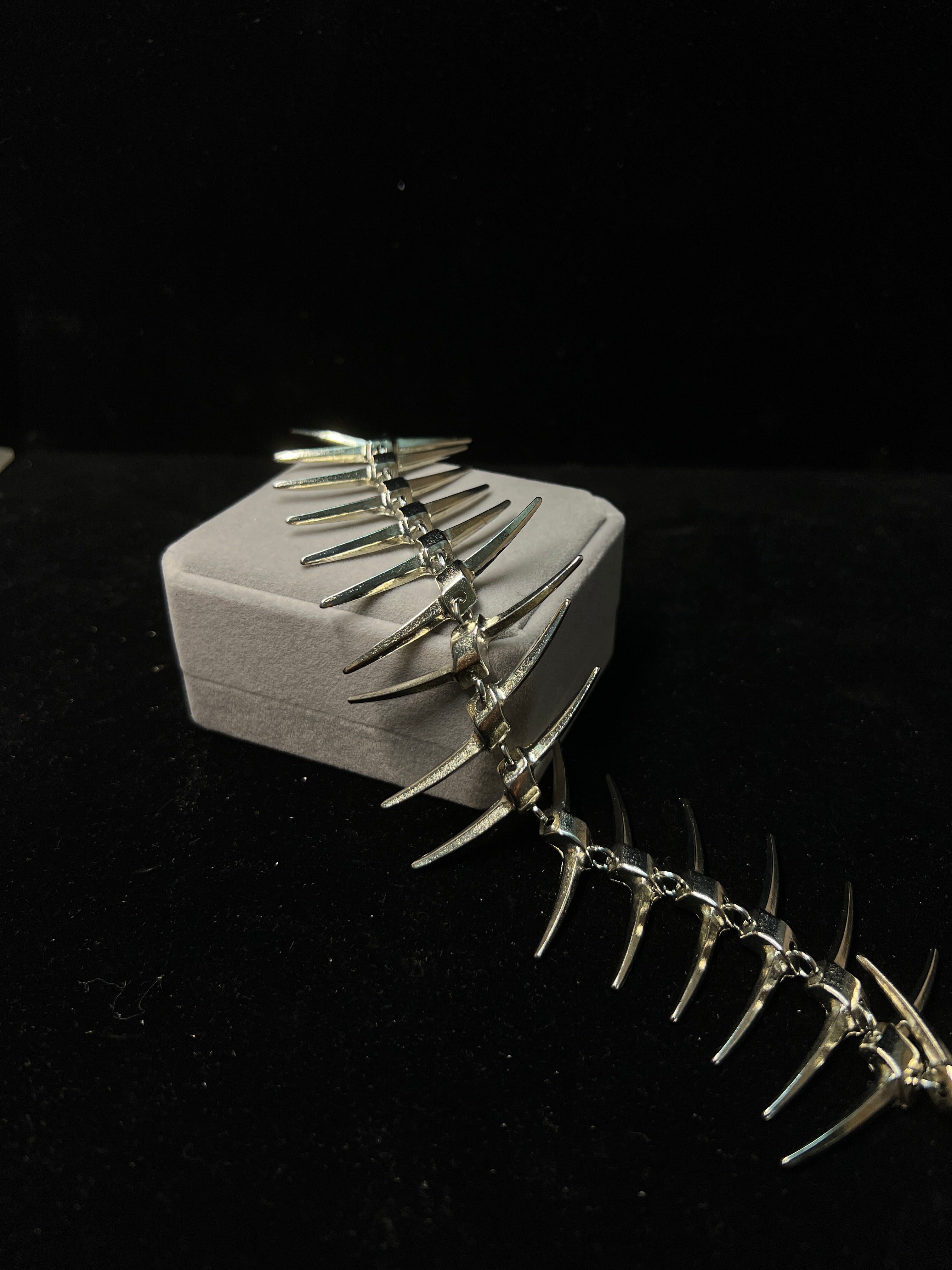 Spiked Chain Collar