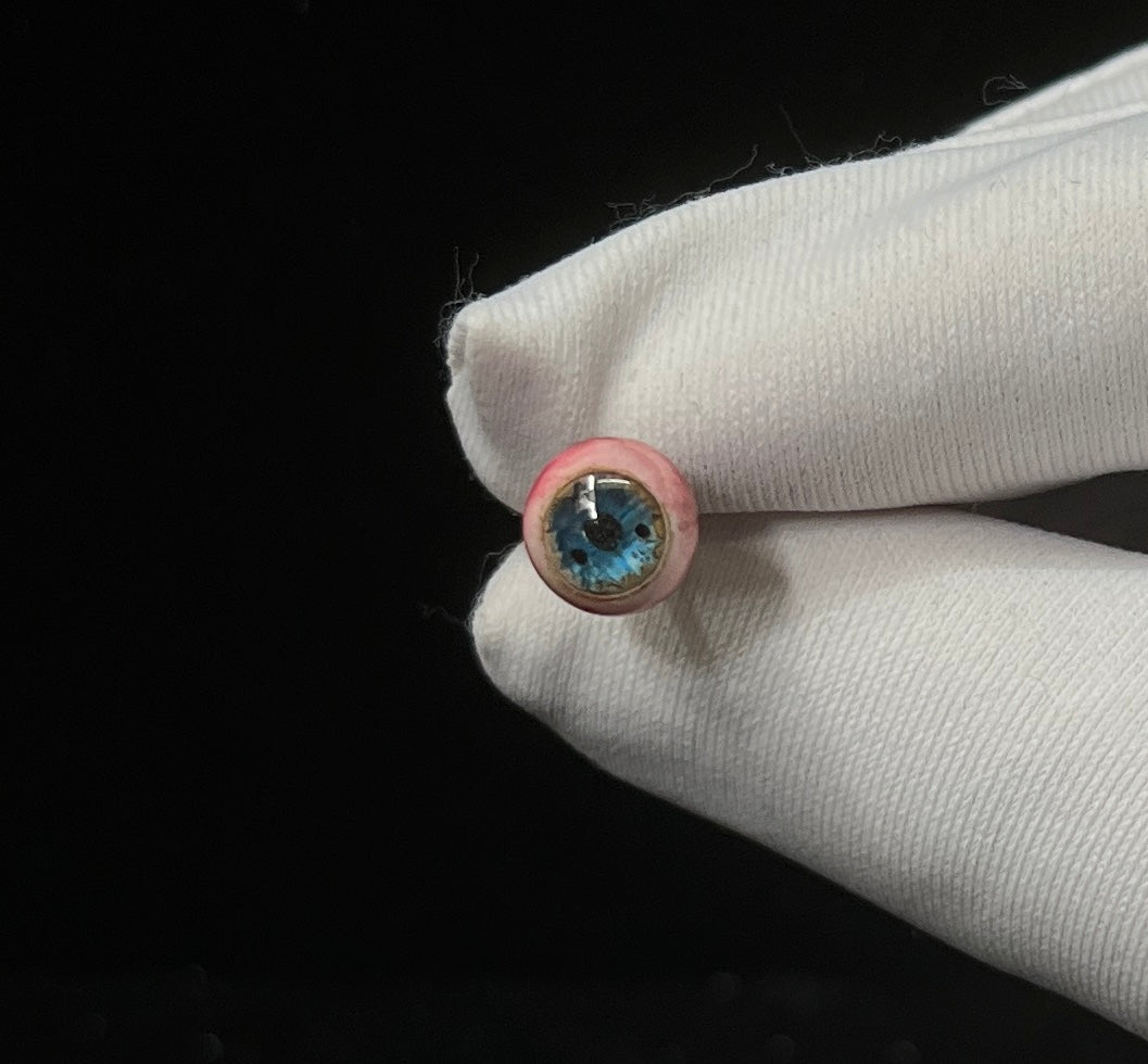 handmade creepy cute resin eyeball jewelry charms in multiple colors by NocturneCraft