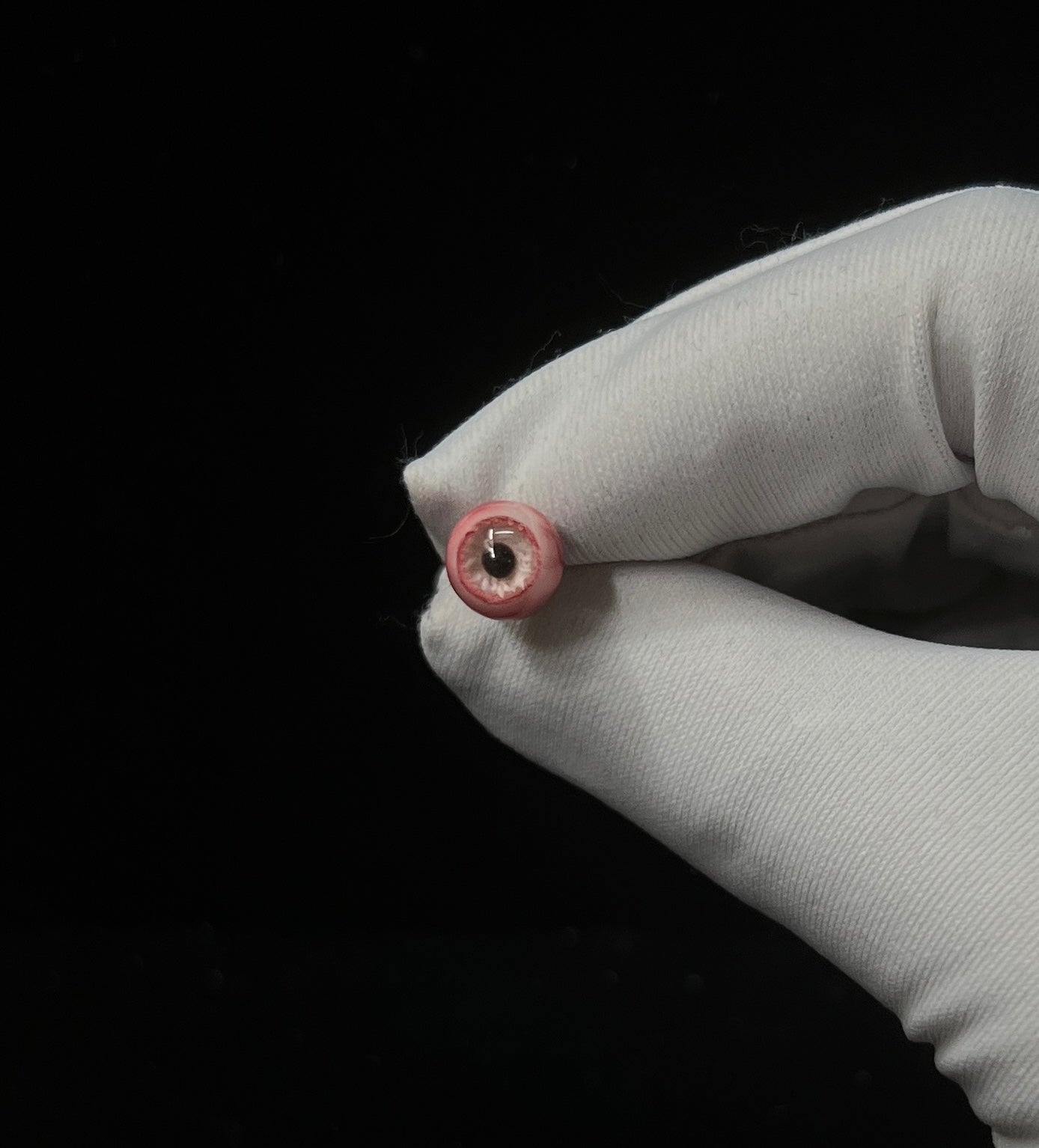 handmade creepy cute resin eyeball jewelry charms in multiple colors by NocturneCraft