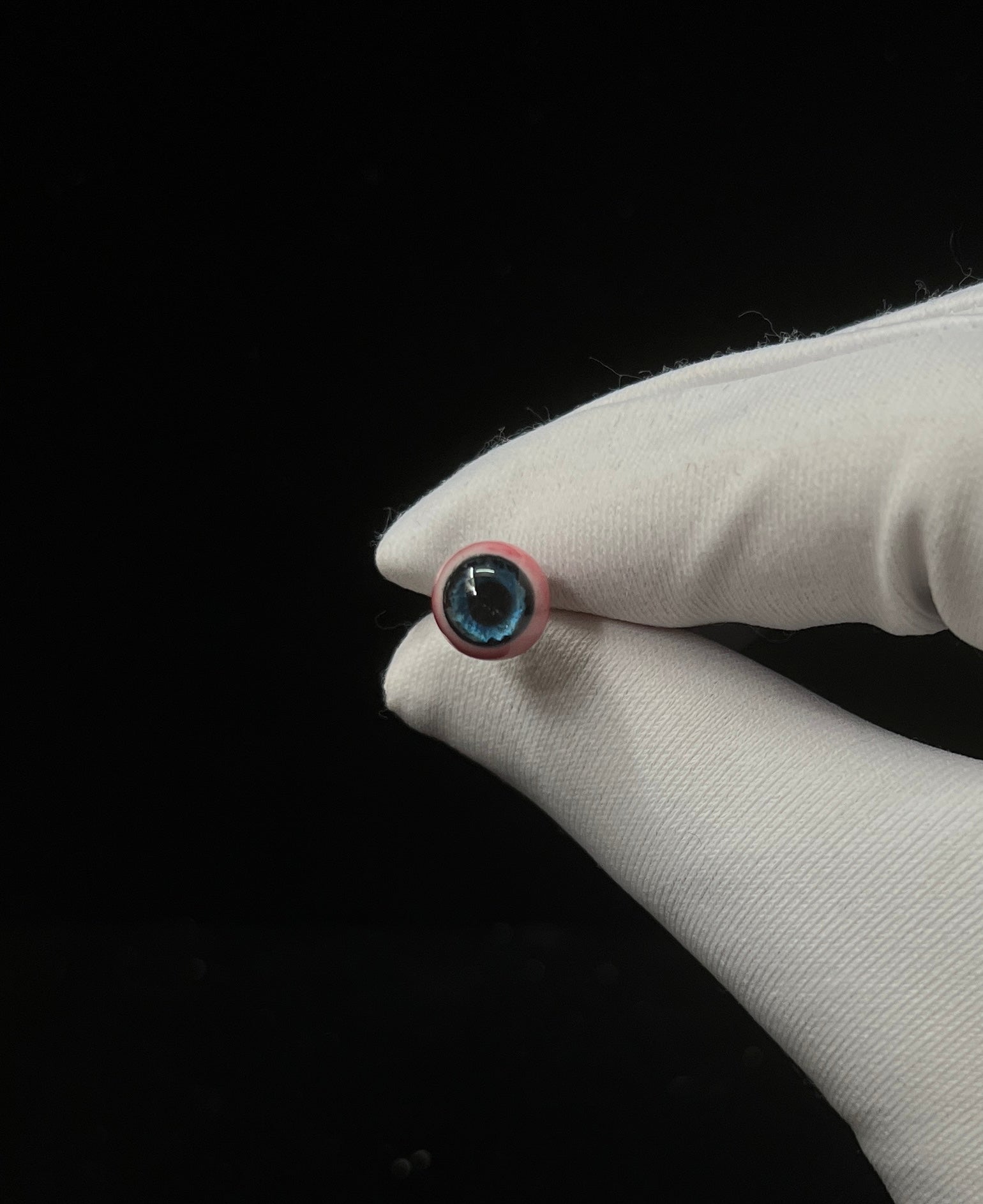 handmade creepy cute resin eyeball jewelry charms in multiple colors by NocturneCraft