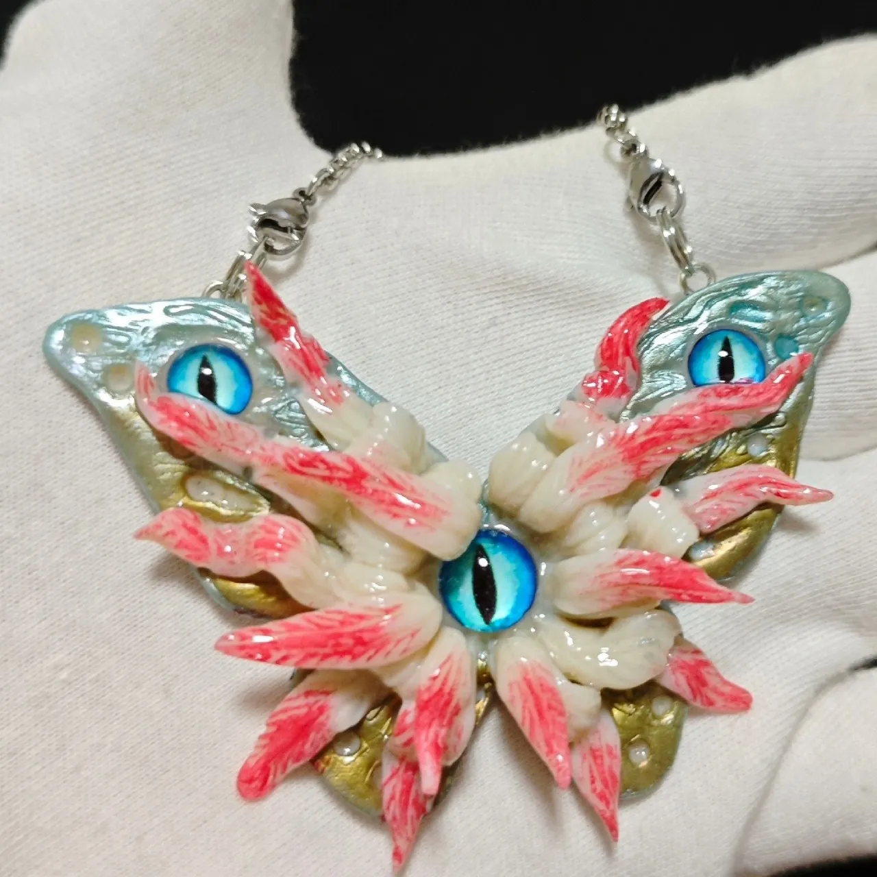 Butterfly Eye Tentacle Pendant
