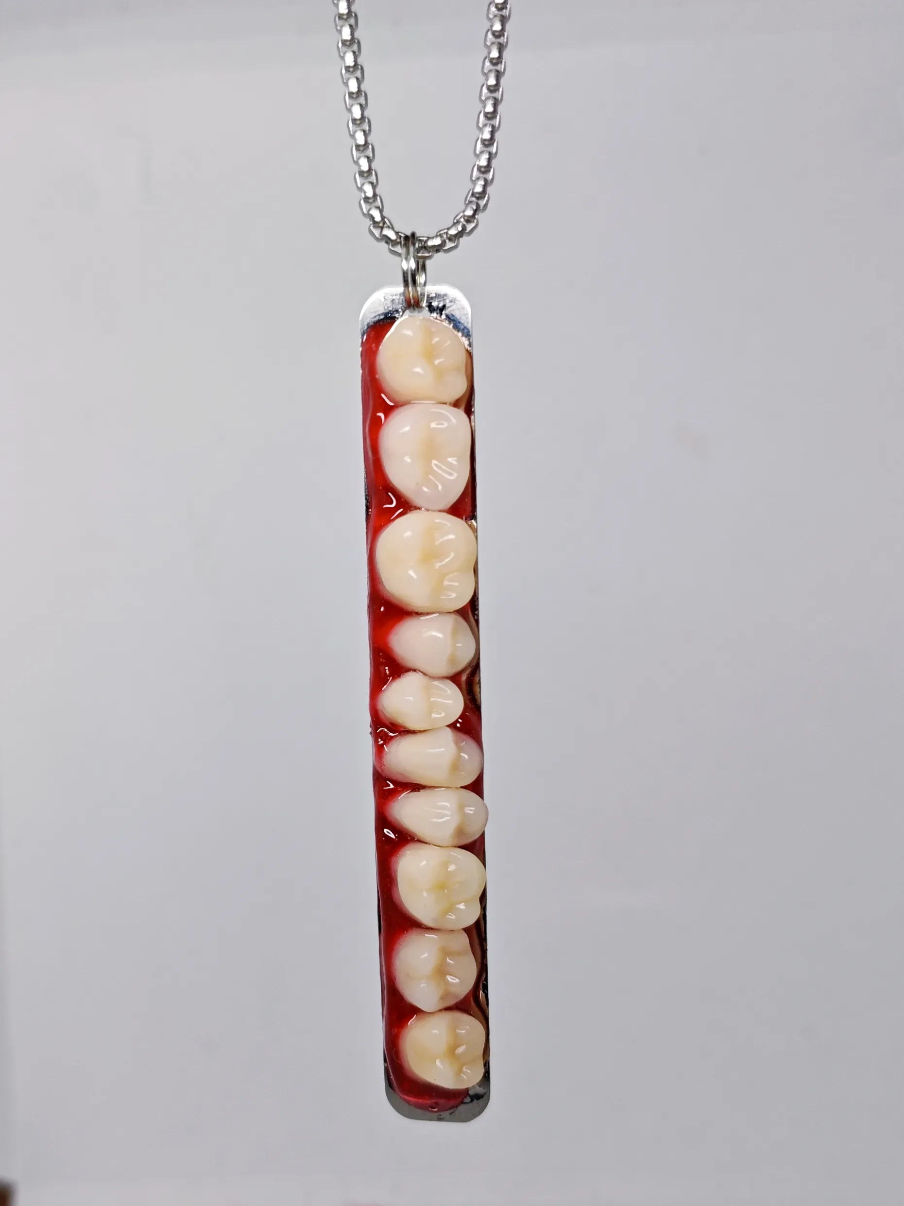 Teeth Pendant Necklace