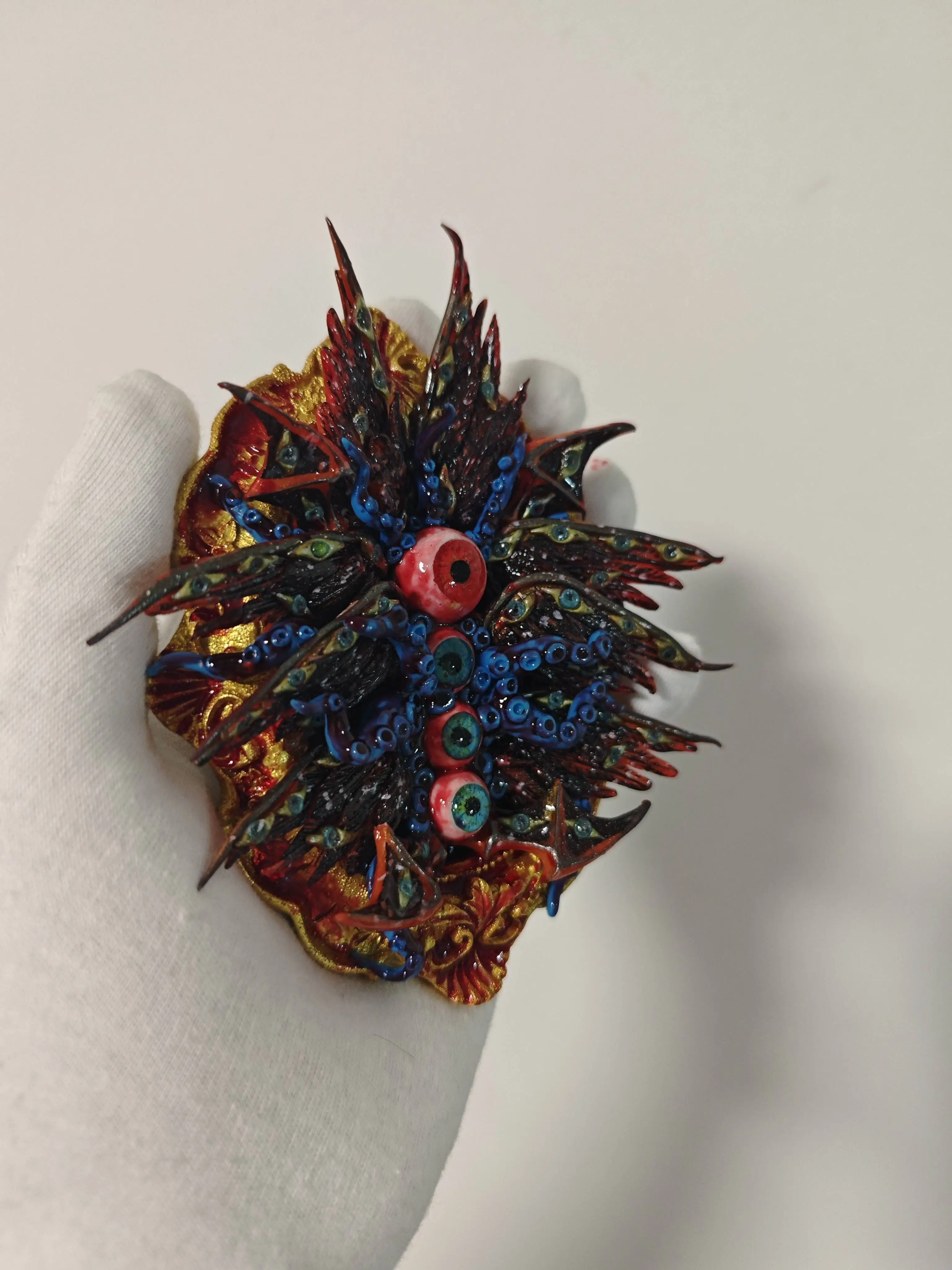 Multi-Eye Art Refrigerator Magnet