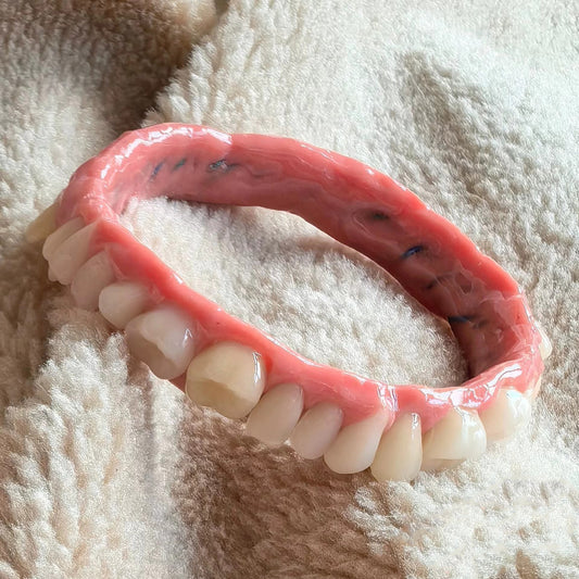 Bite Me Handmade Teeth Bangle