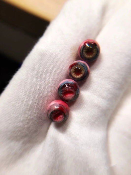 Gothic Eyeball Stud / Tongue Piercing- A Pair
