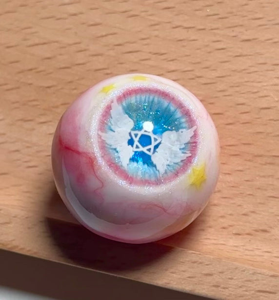 Eyeball Sphere Necklace