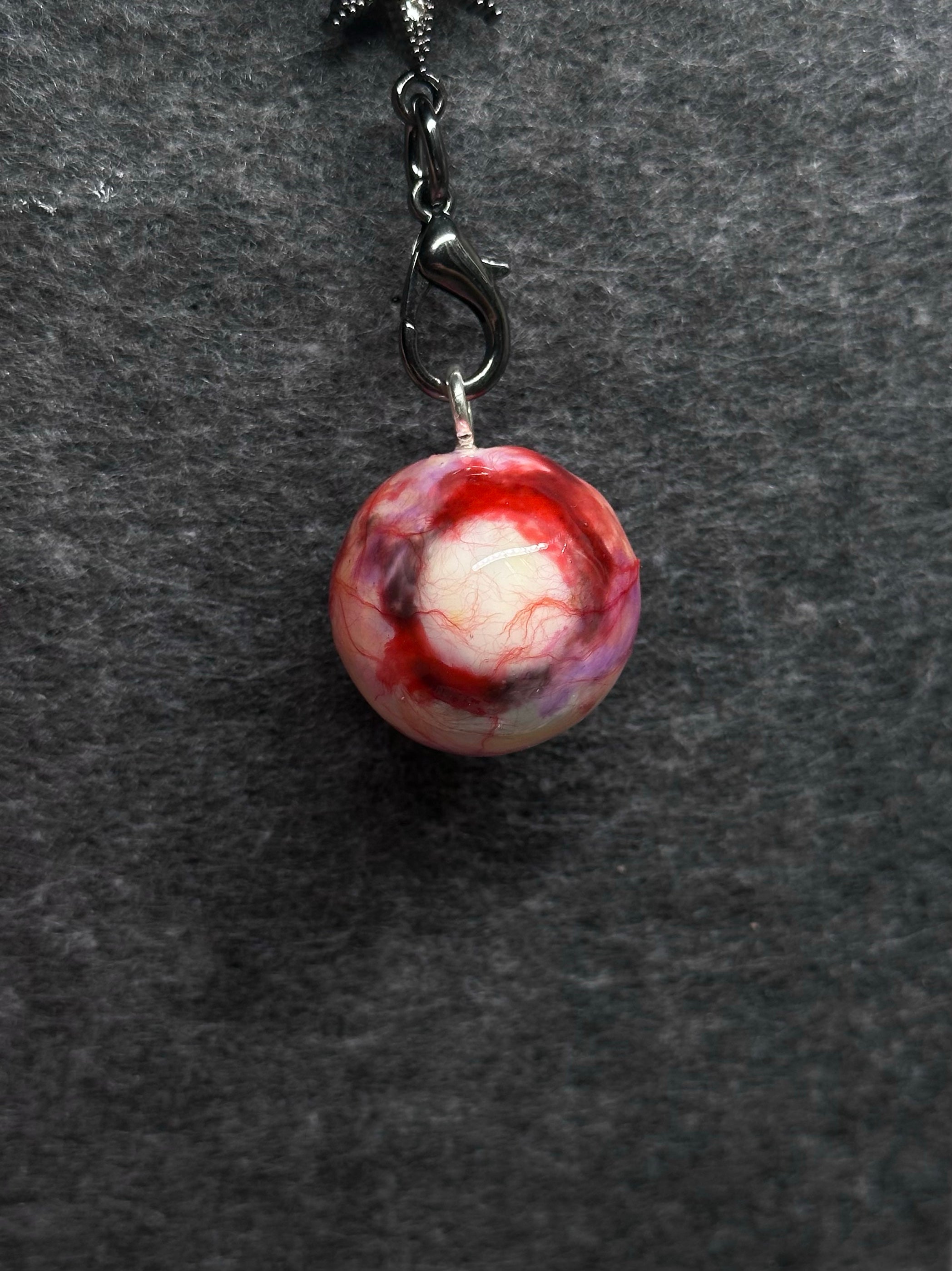 Eyeball Sphere Necklace