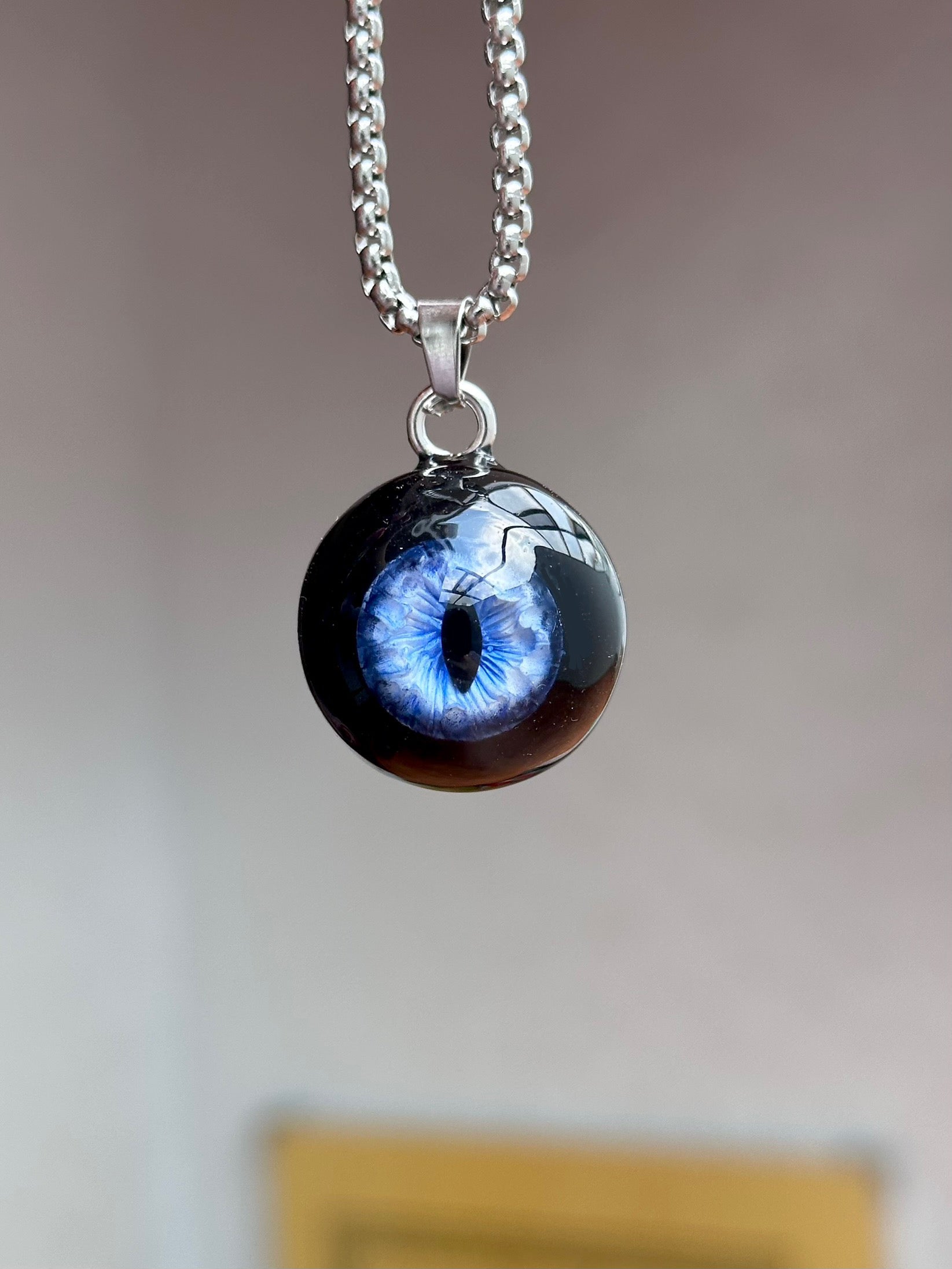 Eyeball Sphere Necklace