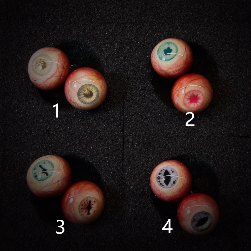 Watching Eyes Eyeball Stud Earrings (Pair) – Multiple Styles