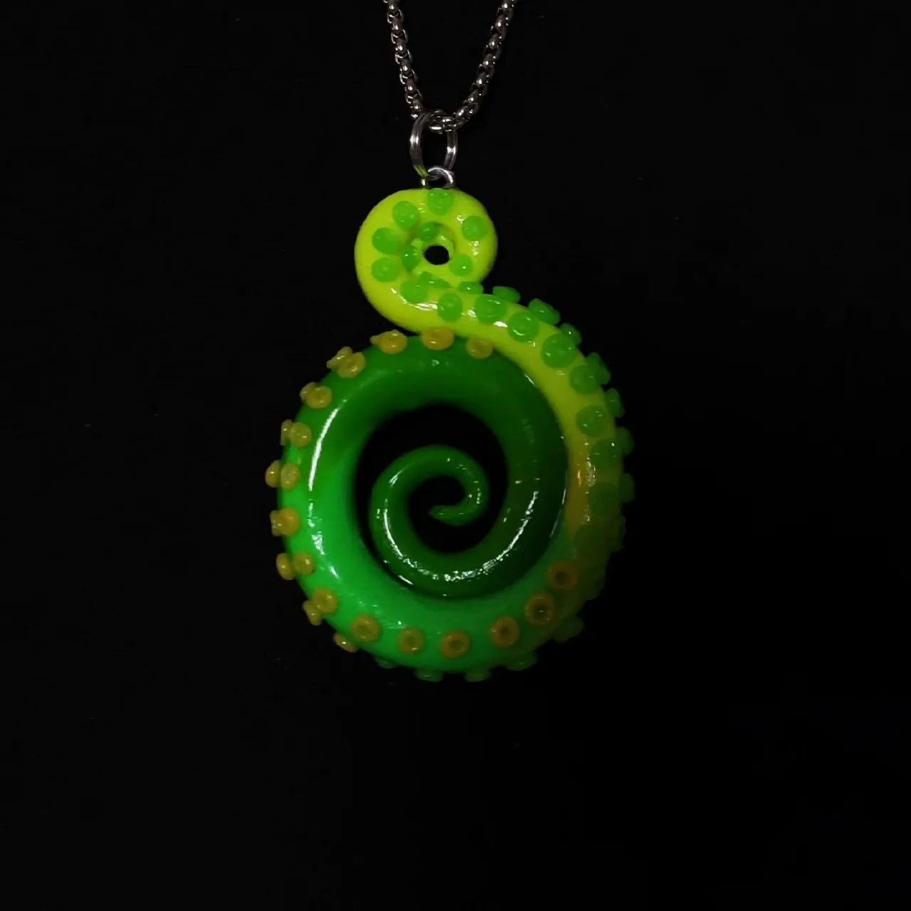 Colorful Tentacle Pendants