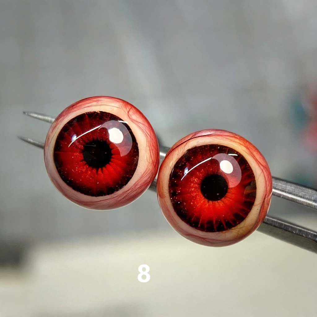 Creepy-Kawaii Eyeball Stud Earrings (Pair) – Symbol Styles