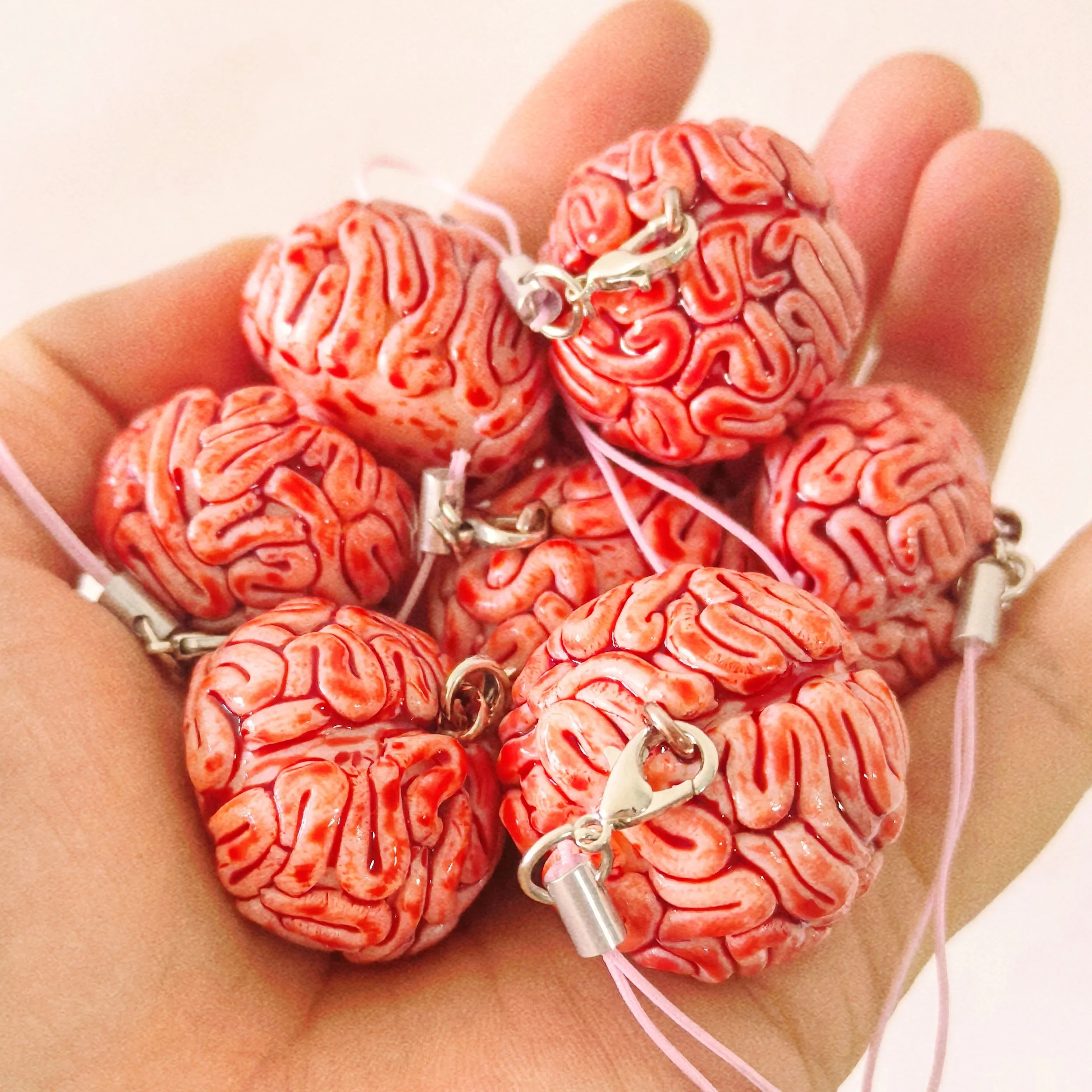 Brain Charm Pendant